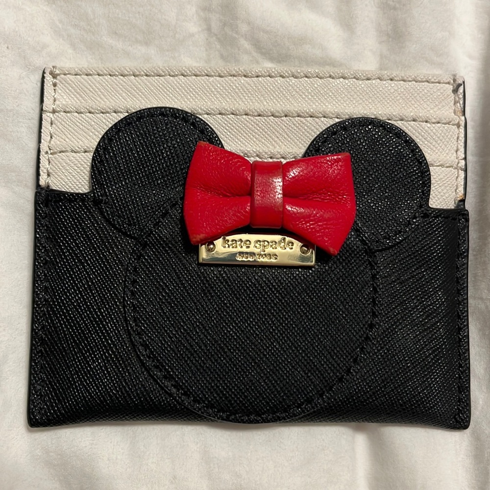 Kate Spade Disney (Minnie mouse) card holder